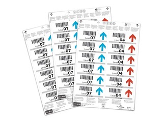 Insert sheets Durable, 100x38mm, 240 pcs.