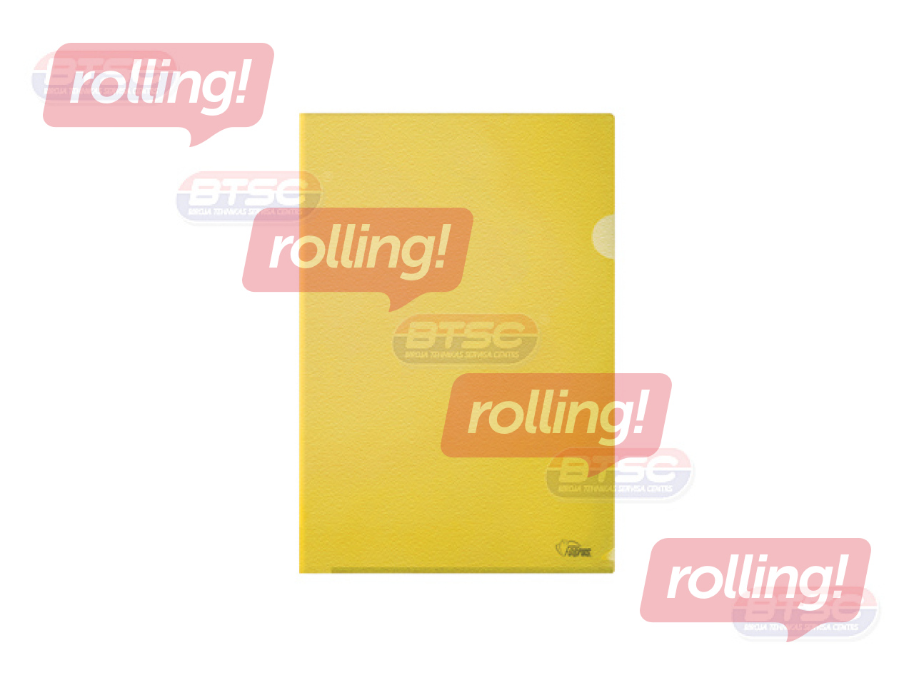 Mape - stūrītis Forpus, A4, matēta, dzeltena