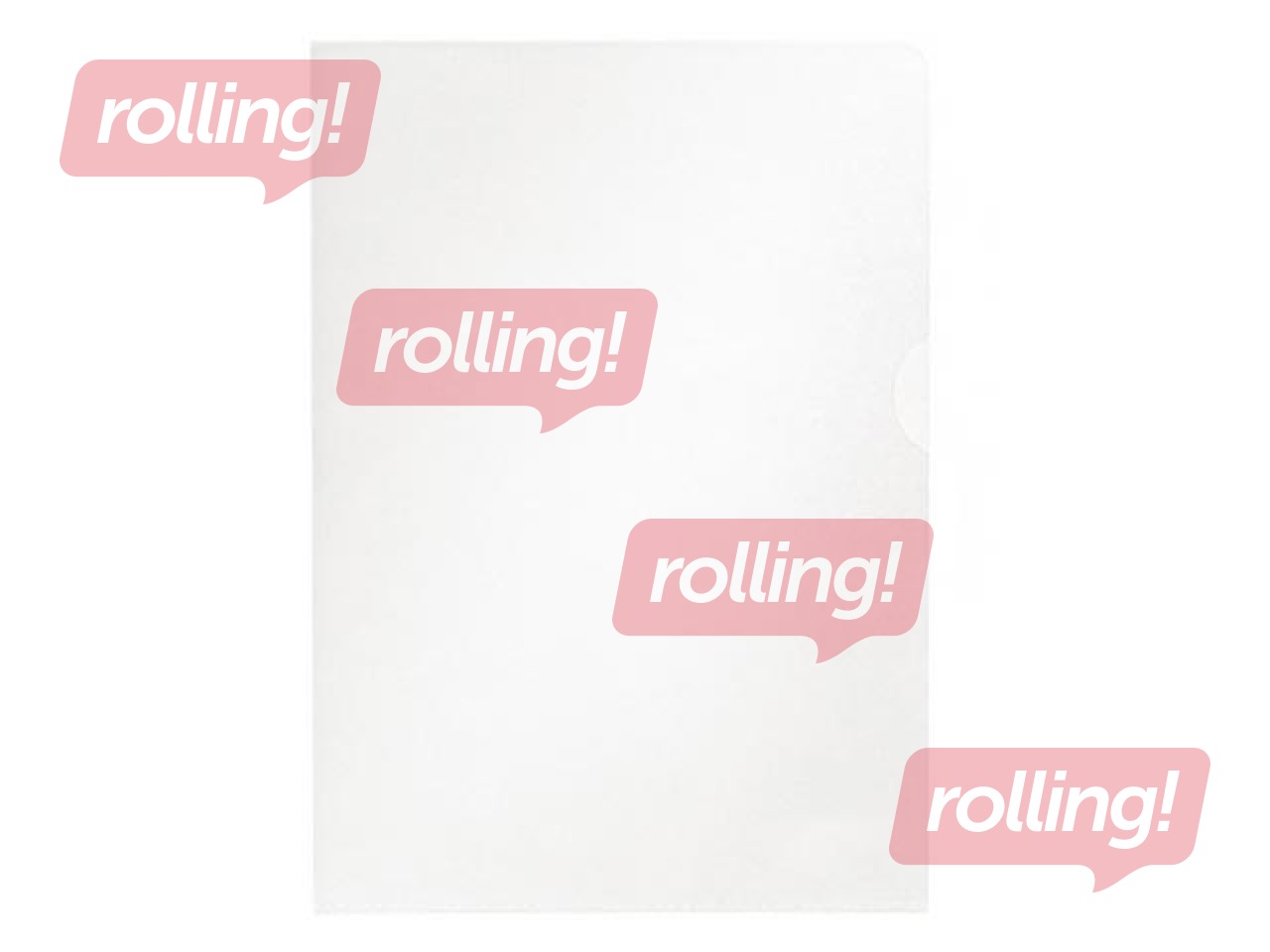 Mape - stūrītis A4, 90 mic., glancēta, caurspīdīga