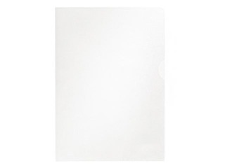 Папка - уголок, A4, 90 mic., глянцевая, прозрачная