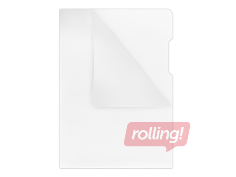 Plastic folder Donau, A4, 180 mic., glossy, transparent