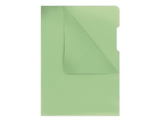 Plastic folder Donau, A4, 180 mic., glossy, green