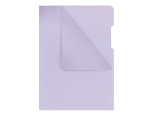 Папка - уголок Donau, A4, 180 mic., глянцевая, фиолетовая