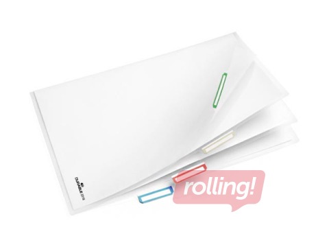 3-part folder Durable A4, transparent
