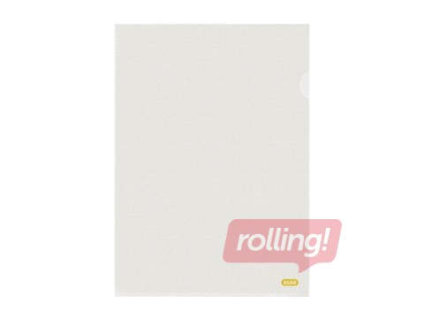 Mape - stūrītis recycled PE, Elba,  A4, 100 mic, matēta, caurspīdīga