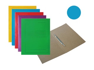 Папка - скоросшиватель SM·LT, A4, картонная, синяя