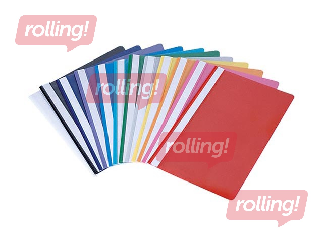 Mape ātršuvējs Interfolia, A4, melna