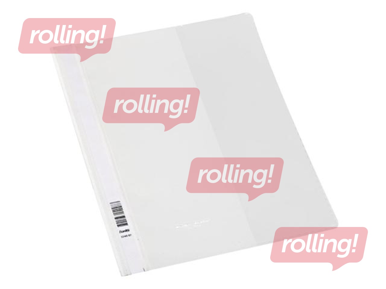 Папка - скоросшиватель Bantex, A4+, с матовым верхом, белая