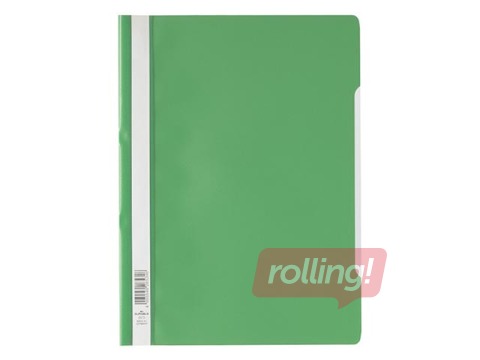 Clear View Folder - Economy, green