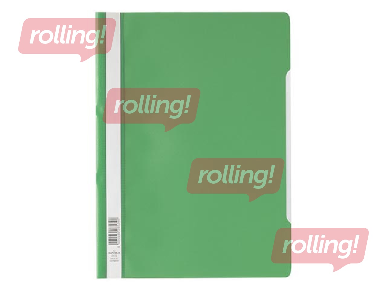 Clear View Folder - Economy, turquoise