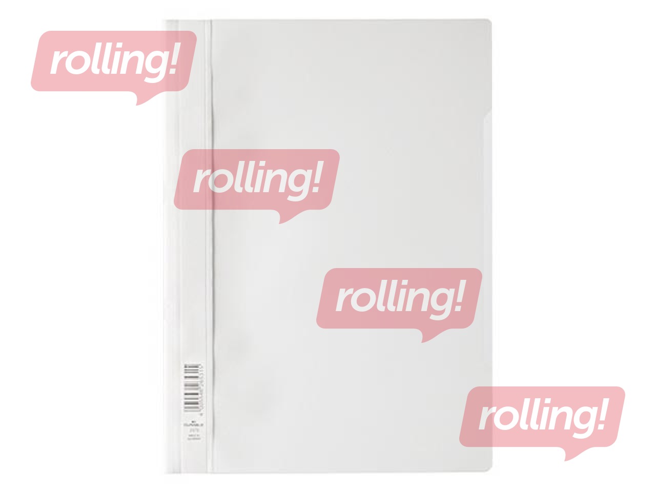 Папка - скоросшиватель Durable, A4, белая