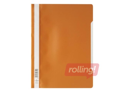 Clear View Folder Durable, A4, orange