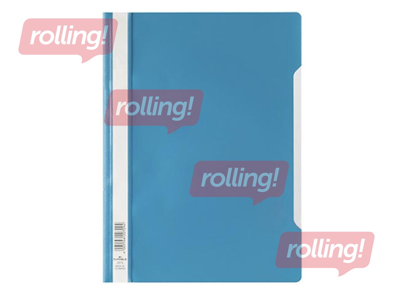 Clear View Folder Durable, A4, blue