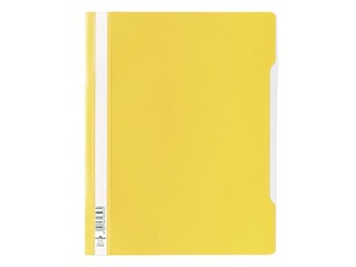 Clear View Folder Durable, A4+, yellow