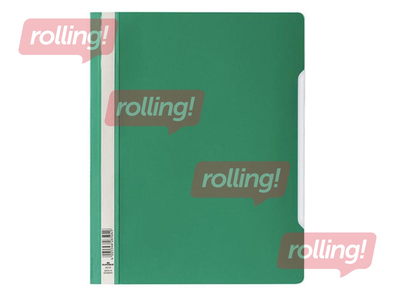 Clear View Folder Durable, A4+, green