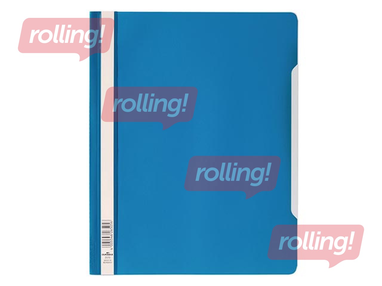 Clear View Folder Durable, A4+, blue