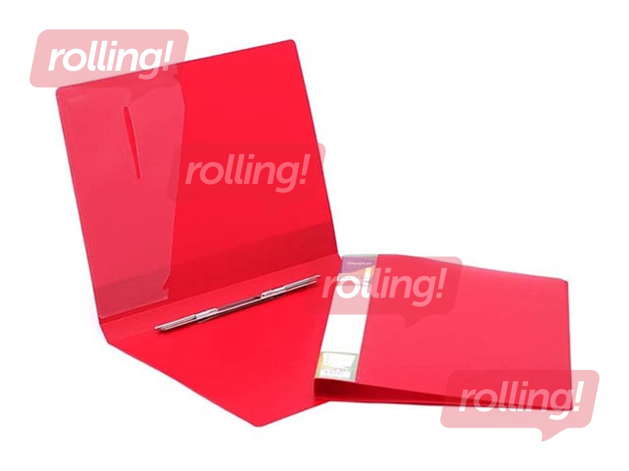 File folder with spiral mechanism Forpus, A4, red