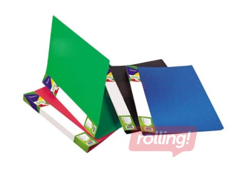 File folder with spiral mechanism Forpus, A4, blue
