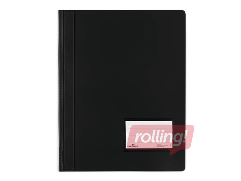 Mape ātršuvējs Duralux, melna , A4