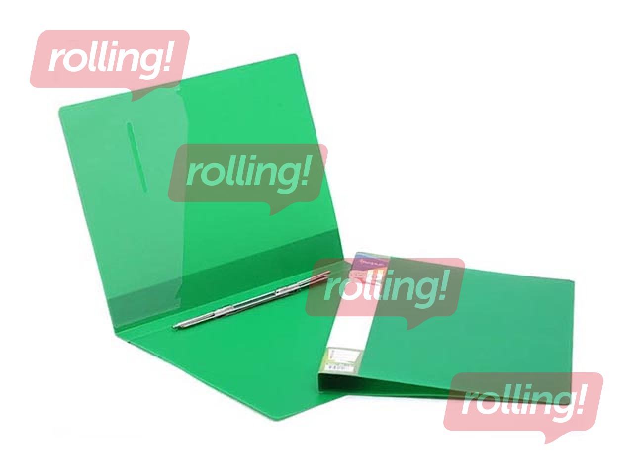 Mape ātršuvējs ar spirālmehānismu Forpus, A4, zaļa