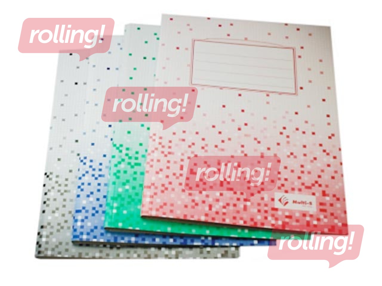 Mape ātršuvējs Multi-S, A4, kartona, zaļa