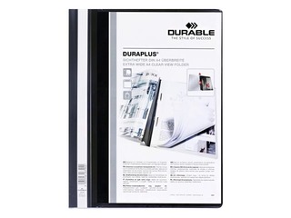 Document folder Duraplus, A4+, black
