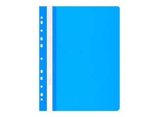 Папка - скоросшиватель Office Products с перфорацией, A4, синяя