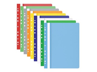 Mape ātršuvējs Office Products ar perforāciju, A4, gaiši zaļa
