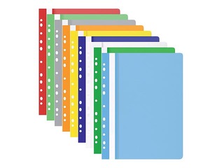 Mape ātršuvējs Office Products ar perforāciju, A4, dzeltena
