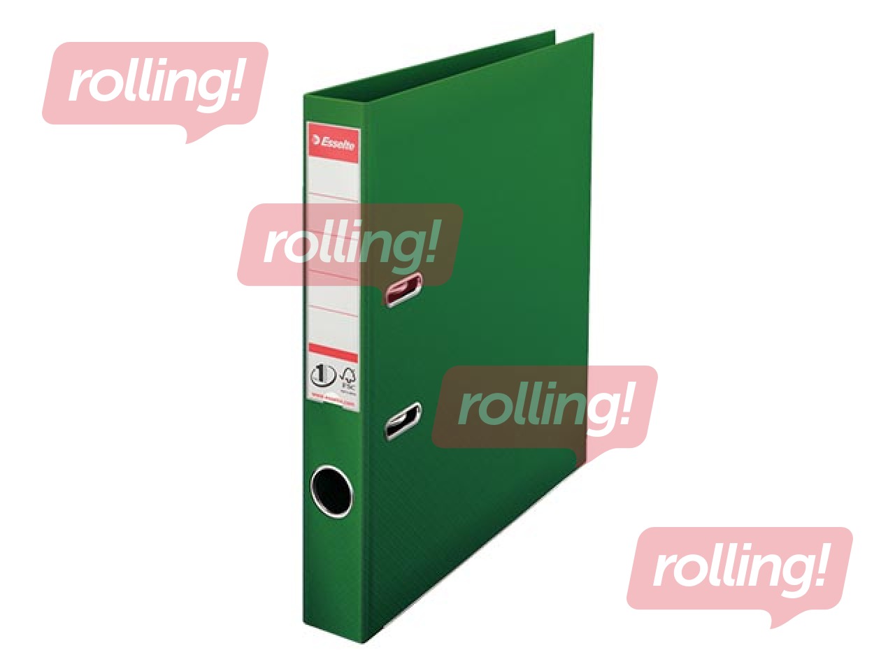 Mape reģistrs Esselte No.1 Power, A4, zaļa, 50mm