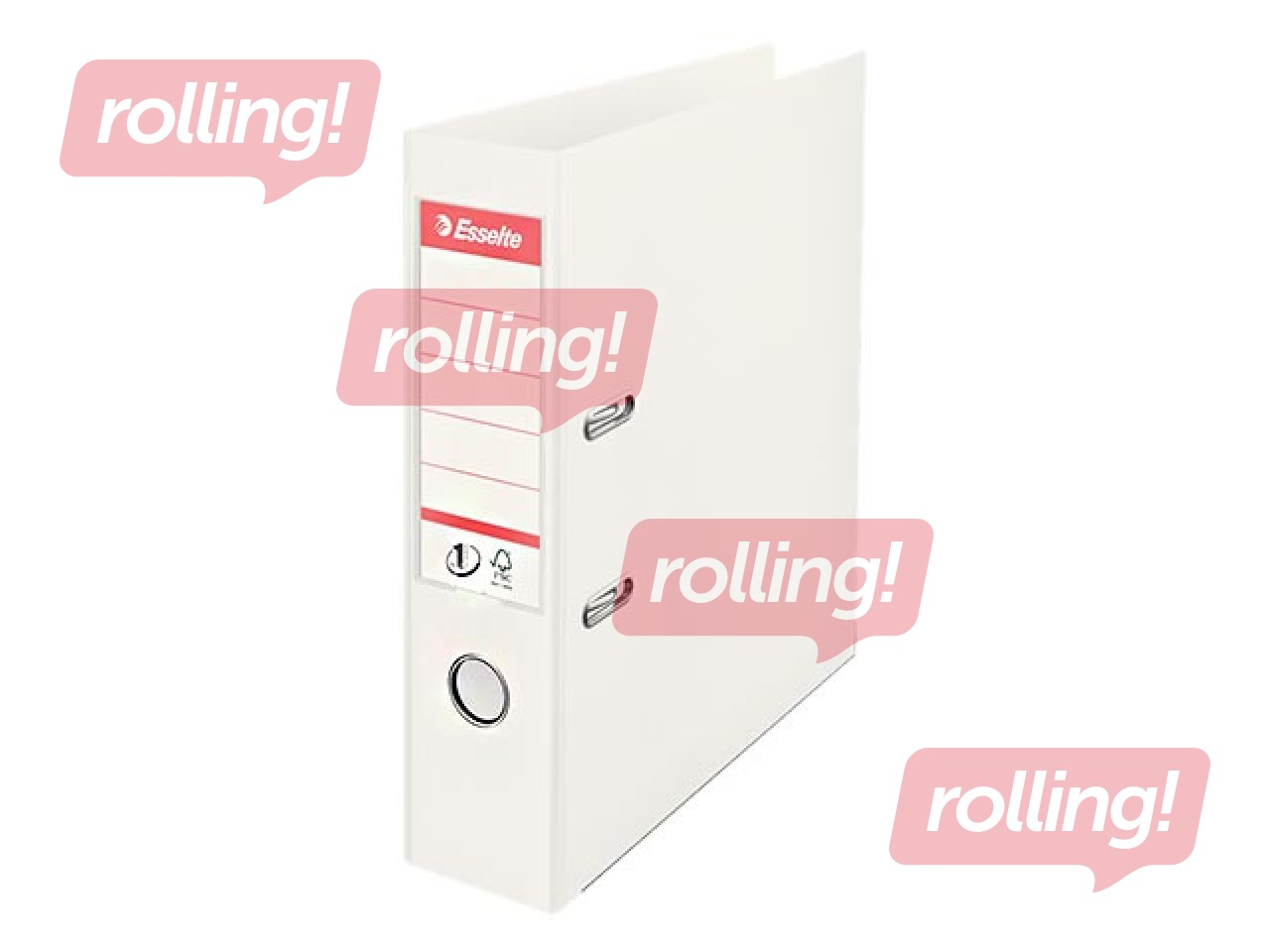 Mape reģistrs Esselte No.1 Power, A4, balta, 75mm