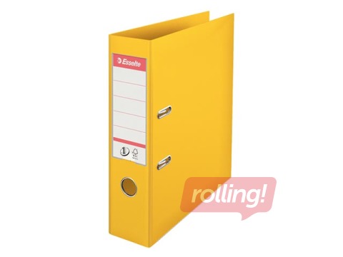 Mape reģistrs Esselte No.1 Power, A4, dzeltena, 75mm