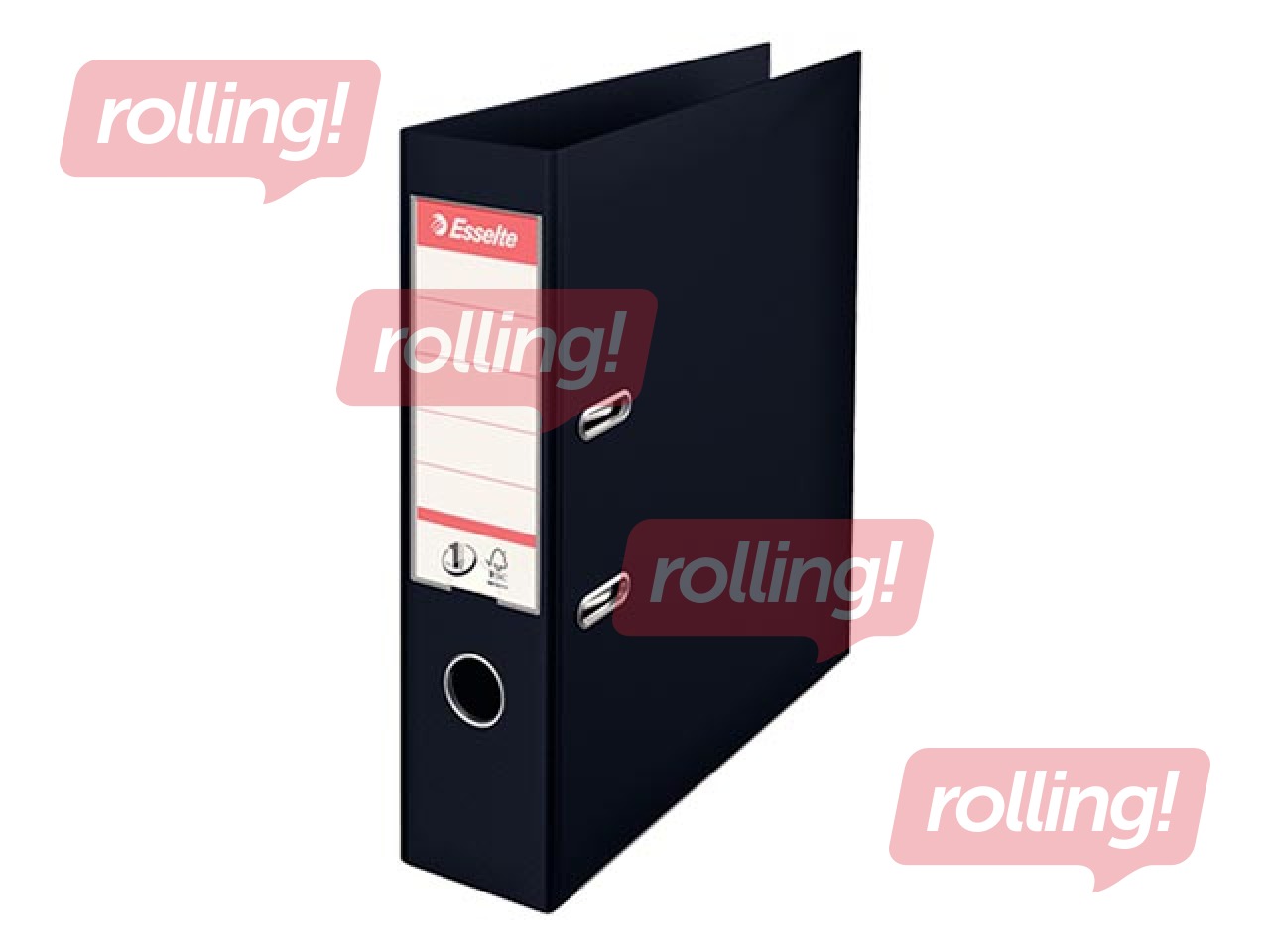 Папка - регистратор Esselte No.1 Power, A4, чёрная, 75мм