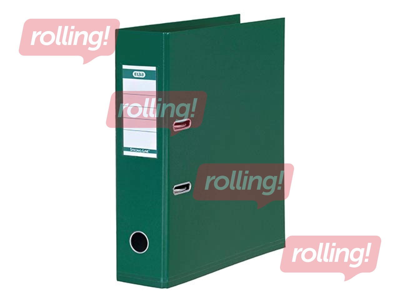 Mape reģistrs Elba Strong-Line, zaļa, A4, 80mm