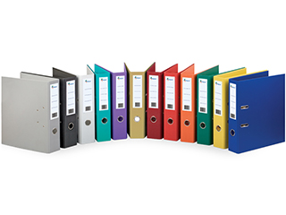 Mape reģistrs Forpus, A4, balta, 70mm