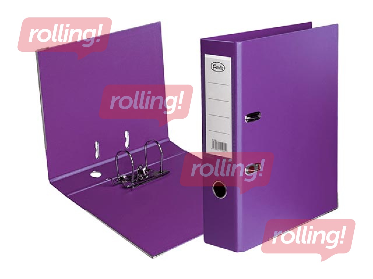 Mape reģistrs Forofis  A4, violeta, 70mm