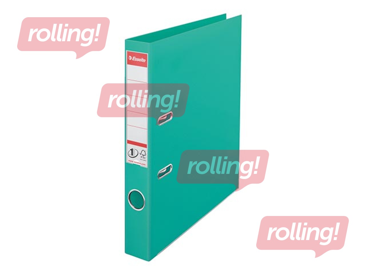 Mape reģistrs Esselte No.1 Power, A4, gaiši zaļa, 50mm