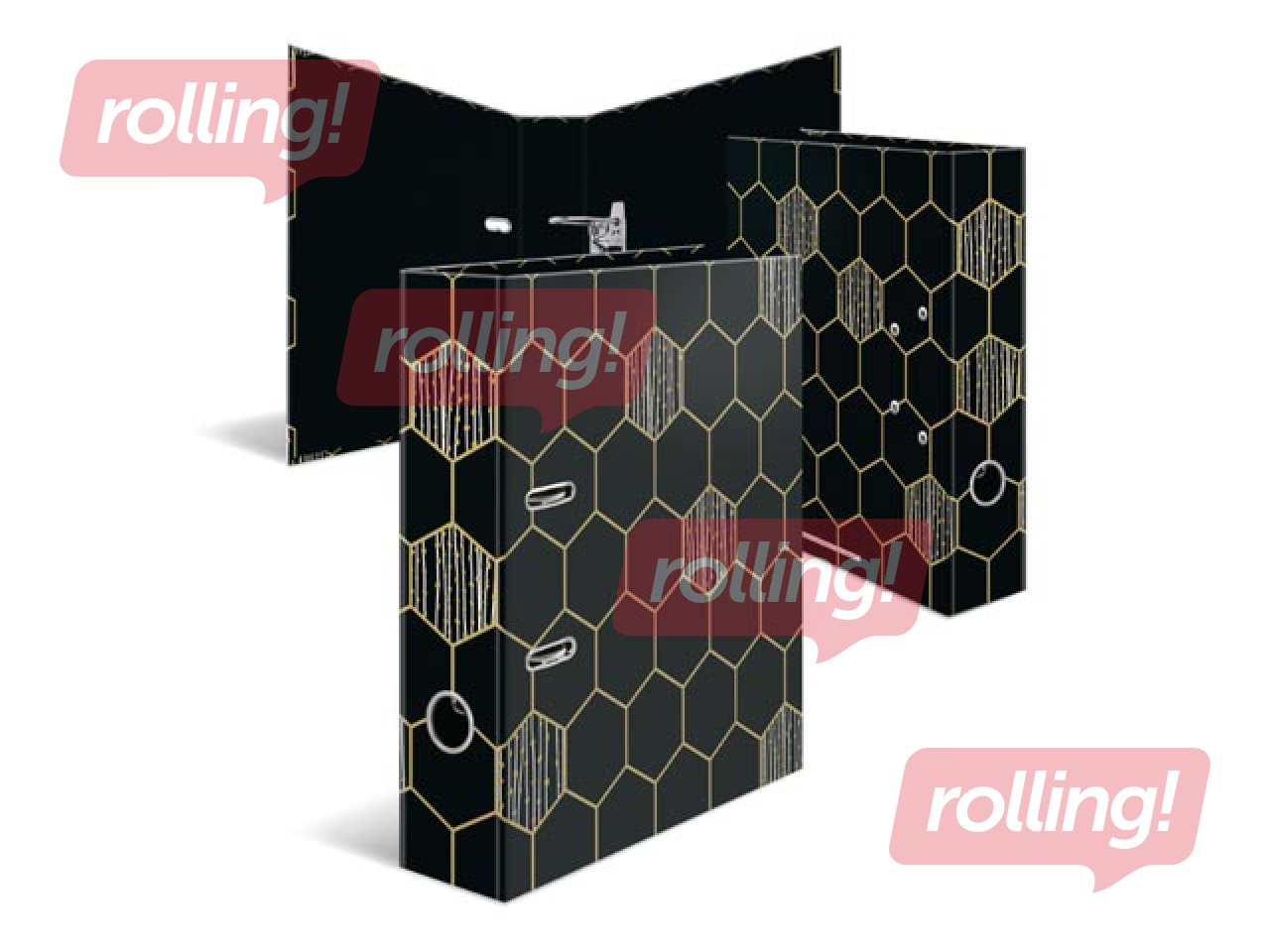 Lever arch file Herma, Hexagon, A4, 70mm