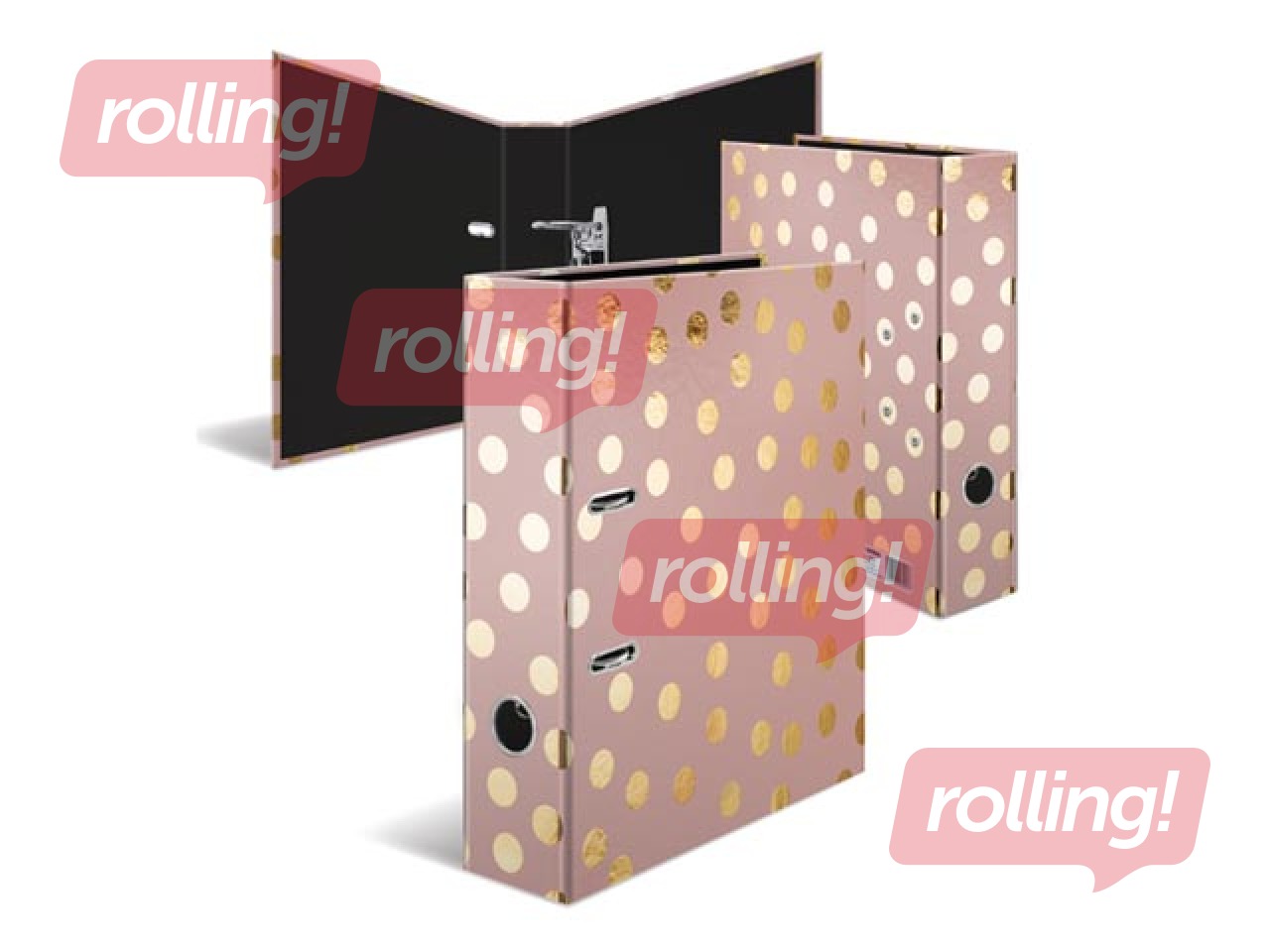 Lever arch file Herma, Dots, A4, 70mm