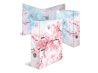 Folder register with flovar print, A4, 70mm