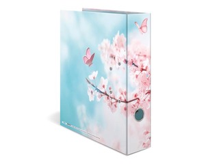 Папка-регистратор с цветочным принтом, А4, 70мм