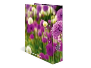 Folder register with floral print, A4, 70mm