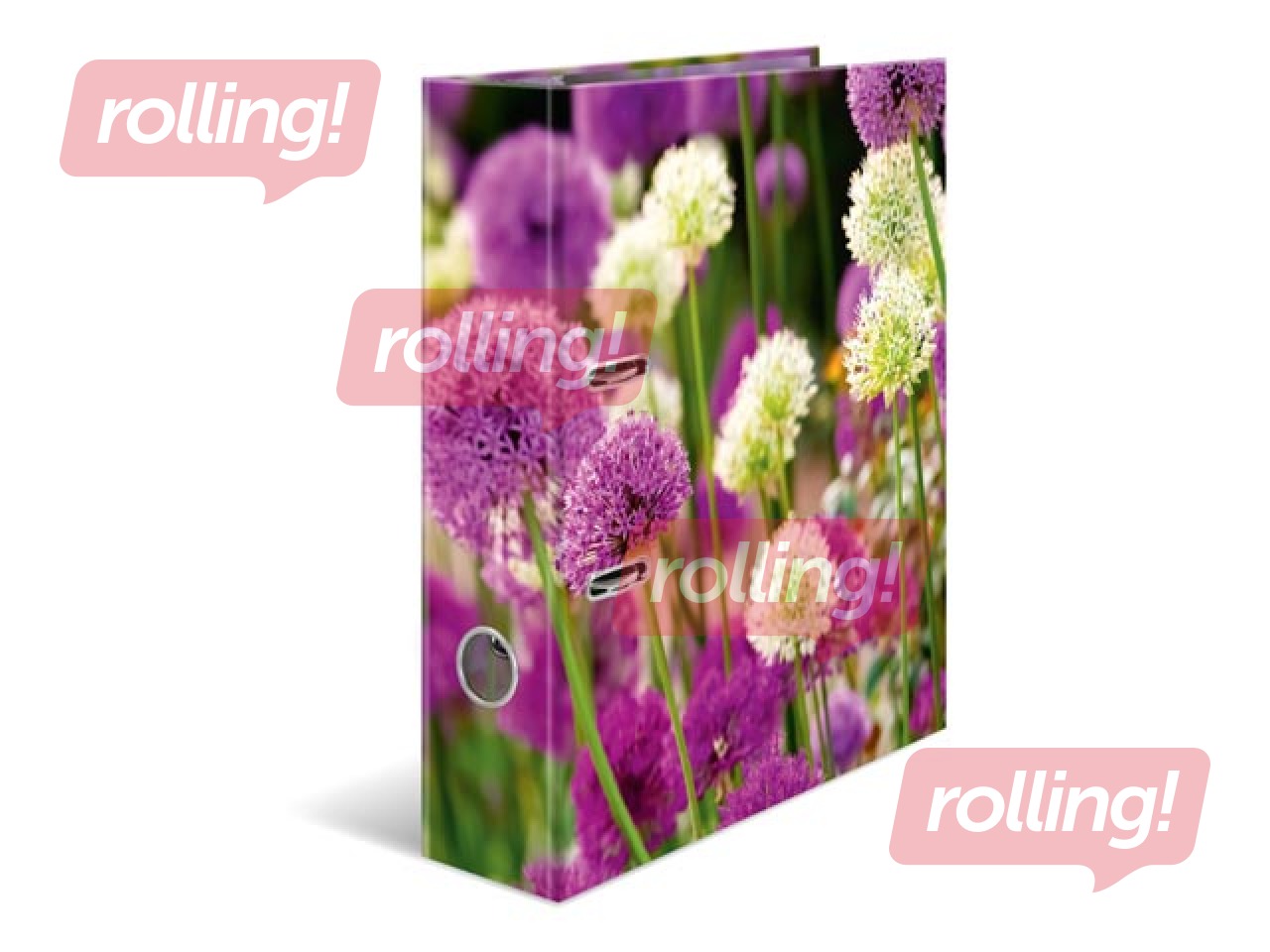 Registraator õitemustriga, A4, 70mm