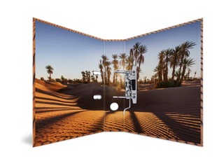 Mape reģistrs Sand, A4, 70mm