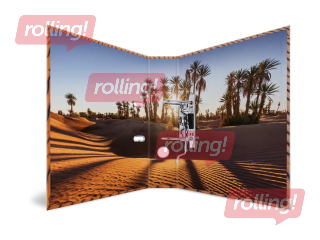 Mape reģistrs Sand, A4, 70mm