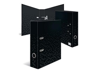 Folder register Herma Color, A4, black, 70mm