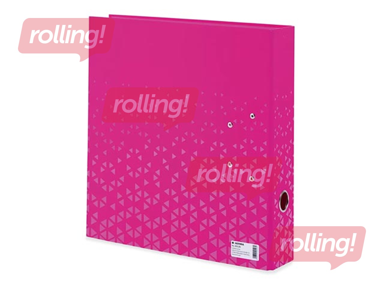 Mape reģistrs Herma Color, A4, rozā, 70mm