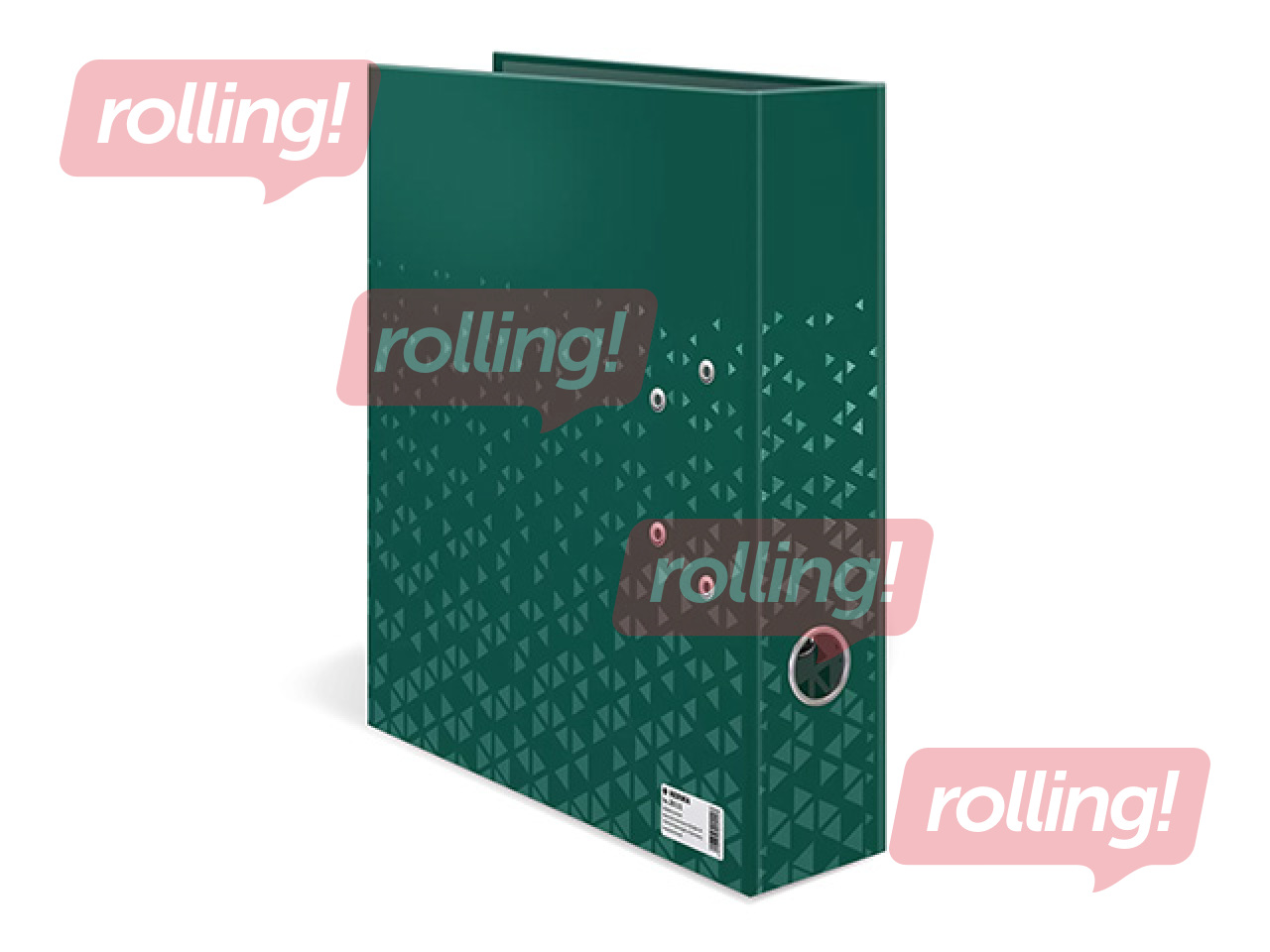 Папка регистратор Herma Color, темно зеленая, A4, 70мм