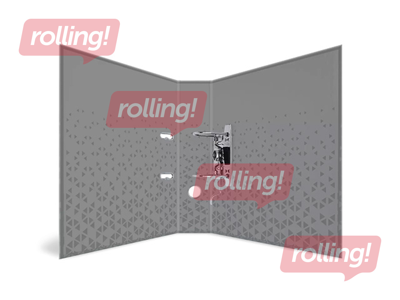 Mape reģistrs Herma Color, pelēka, A4, 70mm