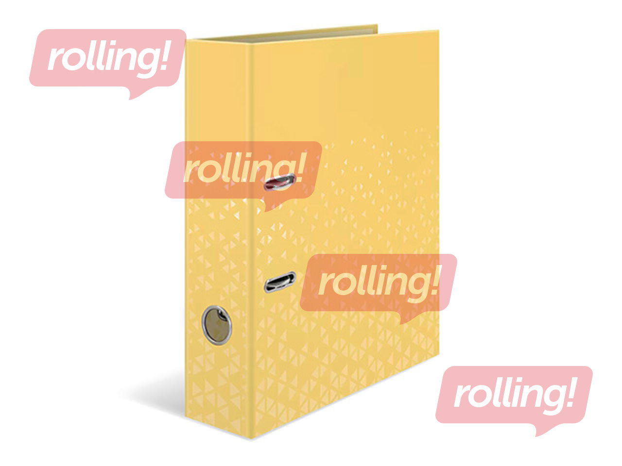 Mape reģistrs Herma Color, dzeltena, A4, 70mm